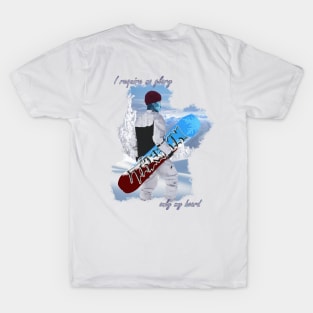 SW MERCH Snowboarder!Thrawn Burgundy V1 T-Shirt